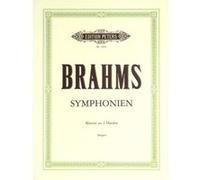 Partitions classique EDITION PETERS BRAHMS JOHANNES - 4 SYMPHONIES - PIANO Piano