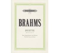 Partitions classique EDITION PETERS BRAHMS JOHANNES - BRAHMS - DUETTE OP.20.61.66.75 (PAR 10 MINIMUM) Choeur et ensemble vocal G