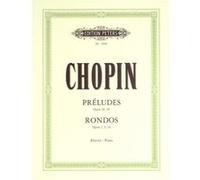 Partitions classique EDITION PETERS CHOPIN FRÉDÉRIC - PRELUDES & RONDOS - PIANO Piano G