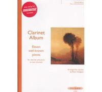 Partitions classique EDITION PETERS CLARINET ALBUM - 11 WELL-KNOWN PIECES + CD Clarinette