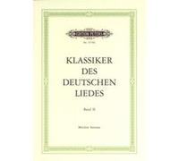 Partitions classique EDITION PETERS CLASSICS OF THE GERMAN LIED - VOICE AND PIANO (PAR 10 MINIMUM) Choeur et ensemble vocal G