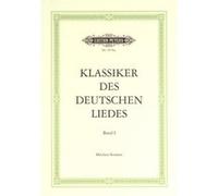Partitions classique EDITION PETERS CLASSICS OF THE GERMAN LIED - VOICE AND PIANO (PAR 10 MINIMUM) Choeur et ensemble vocal