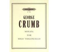 Partitions classique EDITION PETERS CRUMB GEORGE - SONATA - CELLO Violoncelle G