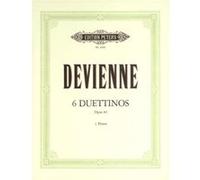 Partitions classique EDITION PETERS DEVIENNE FRANÇOIS - 6 DUETTINOS OP.82 - FLUTE ENSEMBLE Flûte traversière