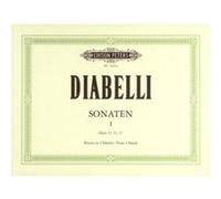 Partitions classique EDITION PETERS DIABELLI ANTON - SONATAS VOL.1 - PIANO 4 HANDS Piano