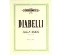 Partitions classique EDITION PETERS DIABELLI ANTON - SONATINAS - PIANO Piano G