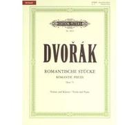 Partitions classique EDITION PETERS DVORÁK ANTON - ROMANTIC PIECES OP.75 - VIOLIN AND PIANO Violon G