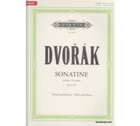 Partitions classique EDITION PETERS DVORÁK ANTON - SONATINA IN G OP.100 - VIOLIN AND PIANO Violon G