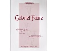 Partitions classique EDITION PETERS FAURE G. - PAVANE OP. 50 - PIANO Piano