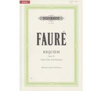 Partitions classique EDITION PETERS FAURE G. - REQUIEM OP. 48 - VOCAL SCORE (PAR 10 MINIMUM) Choeur et ensemble vocal G
