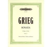 Partitions classique EDITION PETERS GRIEG EDVARD - VIOLIN SONATA IN G OP.13 - VIOLIN AND PIANO Violon
