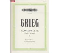 Partitions classique EDITION PETERS GRIEG - KLAVIERWERKE BAND 1 - LYRISCHE STÜCKE 1-10 Piano - instruments à clavier
