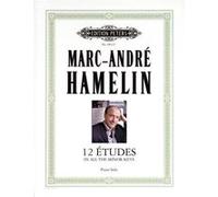 Partitions classique EDITION PETERS HAMELIN MARC-ANDRÉ - ÉTUDES FOR PIANO - PIANO Piano G