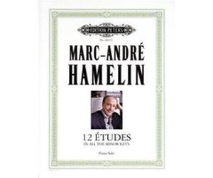 Partitions classique EDITION PETERS HAMELIN MARC-ANDRÉ - ÉTUDES FOR PIANO - PIANO Piano G