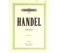 Partitions classique EDITION PETERS HANDEL GEORGE FRIEDERICH - FLUTE SONATAS, VOL.II - FLUTE AND PIANO Flûte traversière G