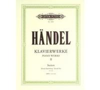 Partitions classique EDITION PETERS HANDEL GEORGE FRIEDERICH - KEYBOARD WORKS VOL.2 - PIANO Piano