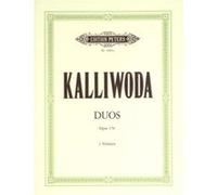 Partitions classique EDITION PETERS KALLIWODA J W - DUOS OP.178 - 2 VIOLINS Violon