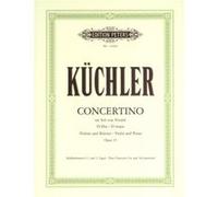 Partitions classique EDITION PETERS KUCHLER FERDINAND - CONCERTO IN D OP.15 - VIOLIN AND PIANO Violon