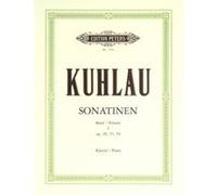 Partitions classique EDITION PETERS KUHLAU FRIEDRICH - SONATINAS VOL.1 - PIANO Piano G