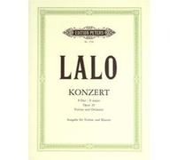 Partitions classique EDITION PETERS LALO EDOUARD - CONCERTO NO.1 OP.20 - VIOLIN AND PIANO Violon G