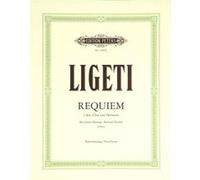 Partitions classique EDITION PETERS LIGETI GYORGY - REQUIEM - MEZZO-SOPRANO VOICE (PAR 10 MINIMUM) Choeur et ensemble vocal