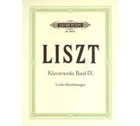 Partitions classique EDITION PETERS LISZT FRANZ - PIANO WORKS VOL.9 - PIANO Piano