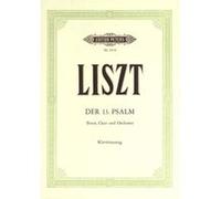 Partitions classique EDITION PETERS LISZT FRANZ - THE 13TH PSALM - MIXED CHOIR (PAR 10 MINIMUM) Choeur et ensemble vocal