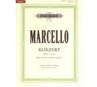 Partitions classique EDITION PETERS MARCELLO ALESSANDRO - OBOE CONCERTO IN D MINOR - OBOE AND PIANO Hautbois G