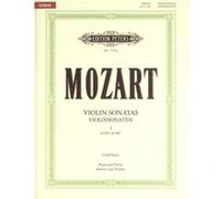 Partitions classique EDITION PETERS MOZART W.A. - VIOLIN SONATAS VOL.1 K301-306 - VIOLIN AND PIANO Violon G