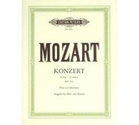 Partitions classique EDITION PETERS MOZART WOLFGANG AMADEUS - FLUTE CONCERTO NO.1 IN G, WITH CADENZAS K.313 - FLUTE AND PIANO Flûte traversière G