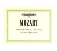 Partitions classique EDITION PETERS MOZART WOLFGANG AMADEUS - ORIGINAL COMPOSITIONS - PIANO 4 HANDS Piano