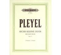 Partitions classique EDITION PETERS PLEYEL IGNAZ JOSEPH - 6 DUETS OP.23 - VIOLIN DUETS Violon G
