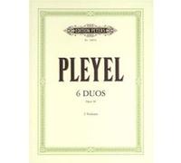 Partitions classique EDITION PETERS PLEYEL IGNAZ JOSEPH - 6 EASY DUETS OP.48 - VIOLIN DUETS Violon G