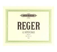 Partitions classique EDITION PETERS REGER MAX - 12 ORGAN PIECES, SET 1 OP.59 VOL.1 - ORGAN Orgue
