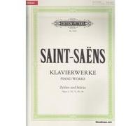Partitions classique EDITION PETERS SAINT-SAËNS CAMILLE - SELECTED PIANO WORKS - PIANO Piano