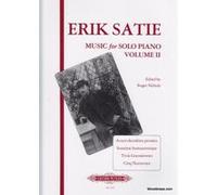 Partitions classique EDITION PETERS SATIE E. - MUSIC FOR PIANO VOL.2 - PIANO Piano G
