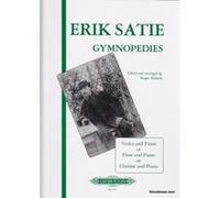 Partitions classique EDITION PETERS SATIE ERIC - 3 GYMNOPÉDIES - VIOLIN AND PIANO Violon G