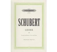 Partitions classique EDITION PETERS SCHUBERT F. - LIEDER VOL. 2 - VOIX HAUTE ET PIANO Soprano, piano G