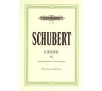 Partitions classique EDITION PETERS SCHUBERT FRANZ - SONGS VOL.3: 45 SONGS - VOICE AND PIANO (PAR 10 MINIMUM) Choeur et ensemble vocal