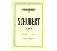 Partitions classique EDITION PETERS SCHUBERT FRANZ - SONGS VOL.5 - VOICE AND PIANO (PAR 10 MINIMUM) Choeur et ensemble vocal