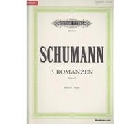 Partitions classique EDITION PETERS SCHUMANN ROBERT - 3 ROMANCES OP.28 - PIANO Piano G