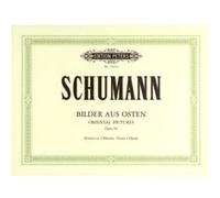 Partitions classique EDITION PETERS SCHUMANN ROBERT - ORIENTAL PICTURES OP.66 - PIANO 4 HANDS Piano G