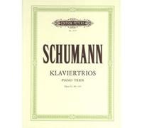 Partitions classique EDITION PETERS SCHUMANN ROBERT - PIANO TRIOS - PIANO TRIOS Piano
