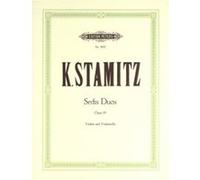 Partitions classique EDITION PETERS STAMITZ CARL - 6 DUOS OP.19 - STRING DUETS Ensemble à cordes