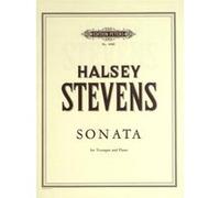 Partitions classique EDITION PETERS STEVENS HALSEY - SONATA - TRUMPET AND PIANO Trompette