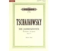 Partitions classique EDITION PETERS TCHAIKOVSKY PETER ILYICH - THE SEASONS OP.37A - PIANO Piano G