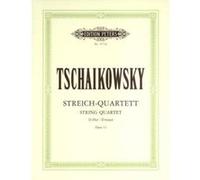 Partitions classique EDITION PETERS TCHAIKOVSKY PYOTR ILYICH - STRING QUARTET NO.1 IN D OP.11 - STRING QUARTETS Ensemble à cordes G