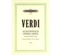 Partitions classique EDITION PETERS VERDI GIUSEPPE - 23 TENOR ARIAS - VOICE AND PIANO (PAR 10 MINIMUM) Choeur et ensemble vocal G