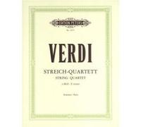 Partitions classique EDITION PETERS VERDI GIUSEPPE - QUARTET E MIN - STRING QUARTET Ensemble à cordes G