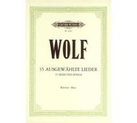 Partitions classique EDITION PETERS WOLF HUGO - 35 BARITONE-BASS SONGS - VOICE AND PIANO (PAR 10 MINIMUM) Choeur et ensemble vocal